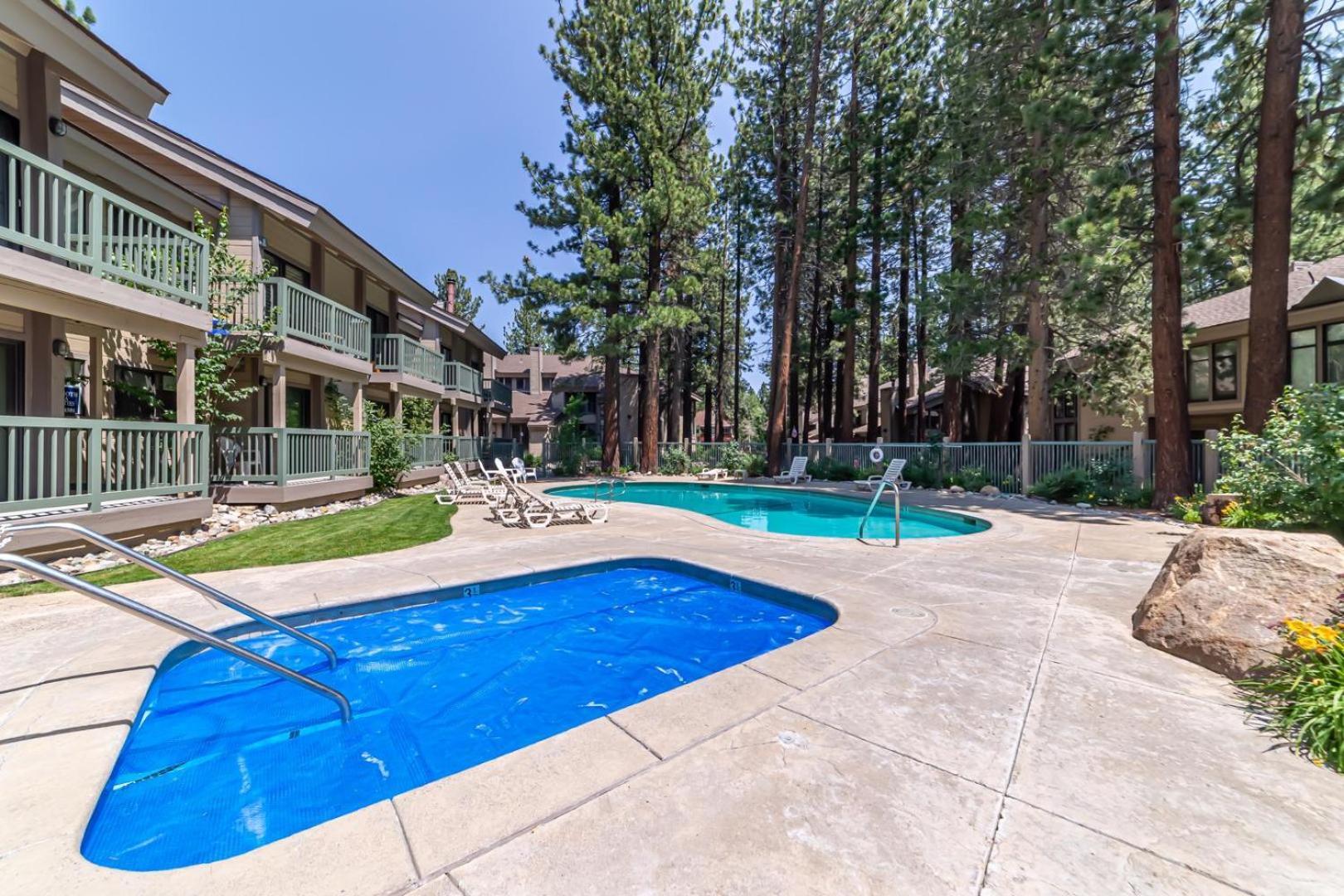 #338 - Naturally Sunlit Condo With Pool, Jacuzzi, Sauna, & Game Room Mammoth Lakes Dış mekan fotoğraf